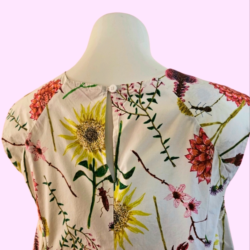 Gorman Garden Bed Wallflower dress size 12 cotton - Picture 5 of 8